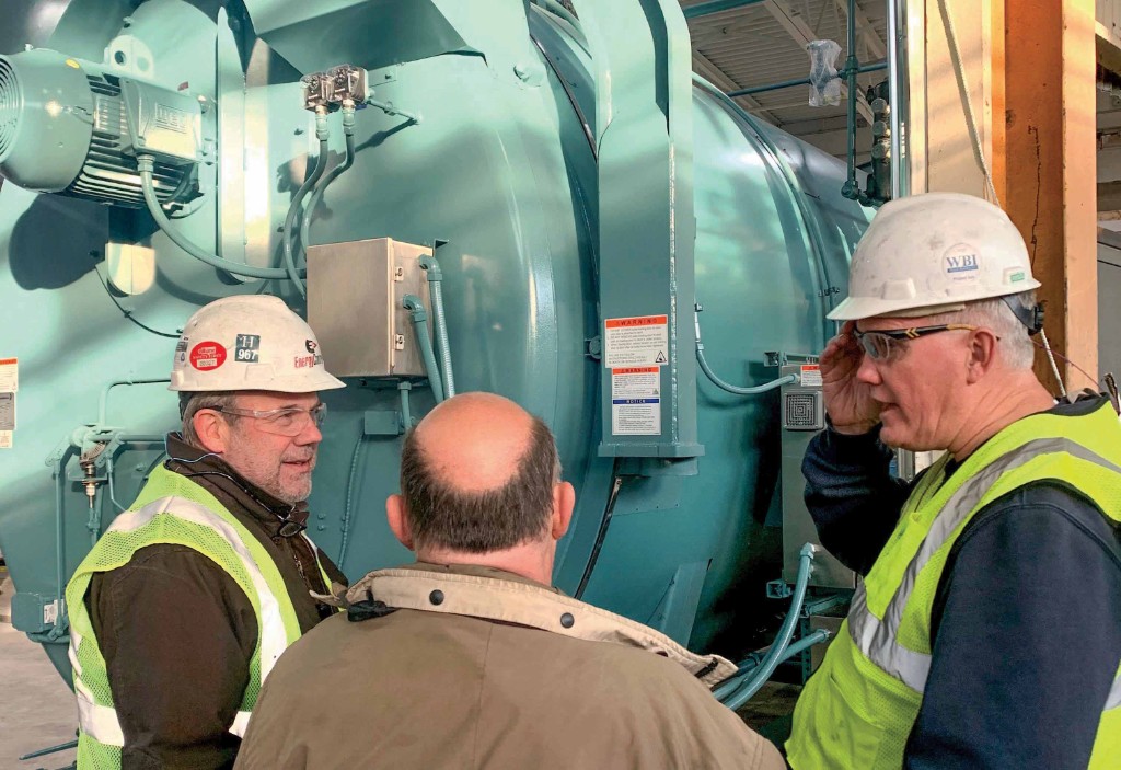 Industrial boiler equipment